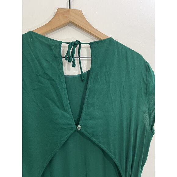 Reformation Mayer Jumpsuit 12P Petite Romper Boho Minimalist Scandi Quiet Luxury - Picture 10 of 16